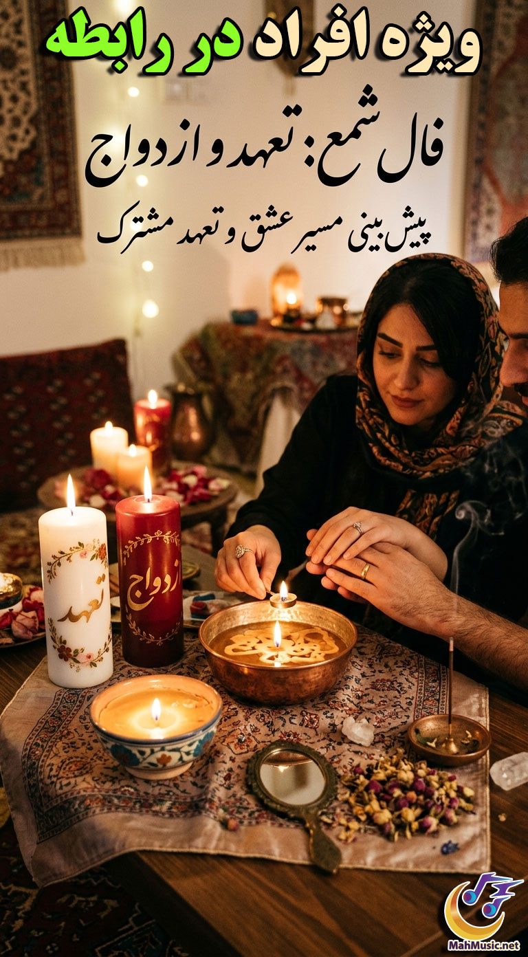 فال شمع ازدواج و تعهد در رابطه