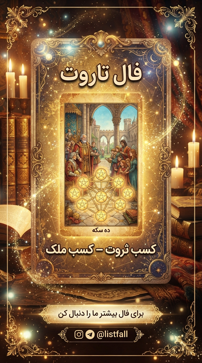 ده سکه‌ها - Ten of Pentacles