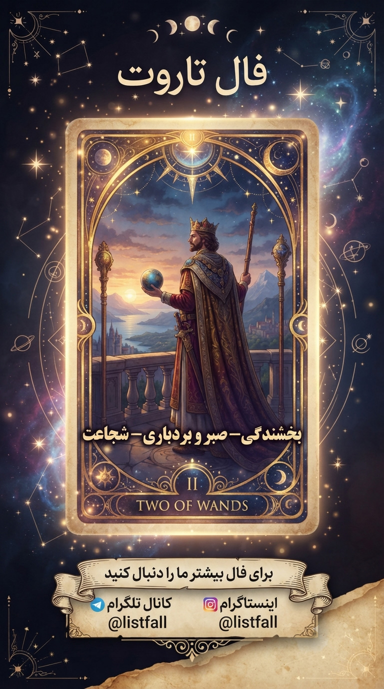 دو چوبدست‌ها - Two of Wands
