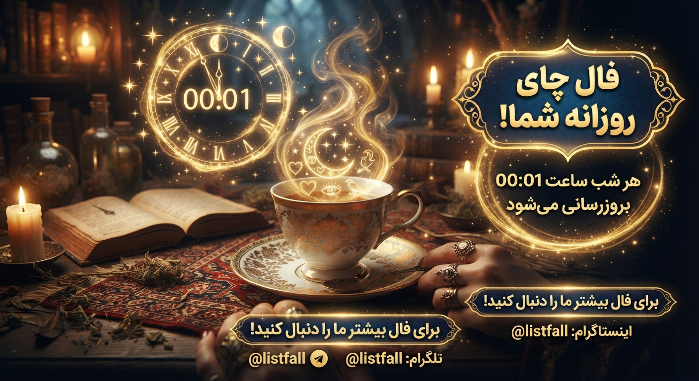 فال چای روزانه  شنبه 10 مرداد 1405 