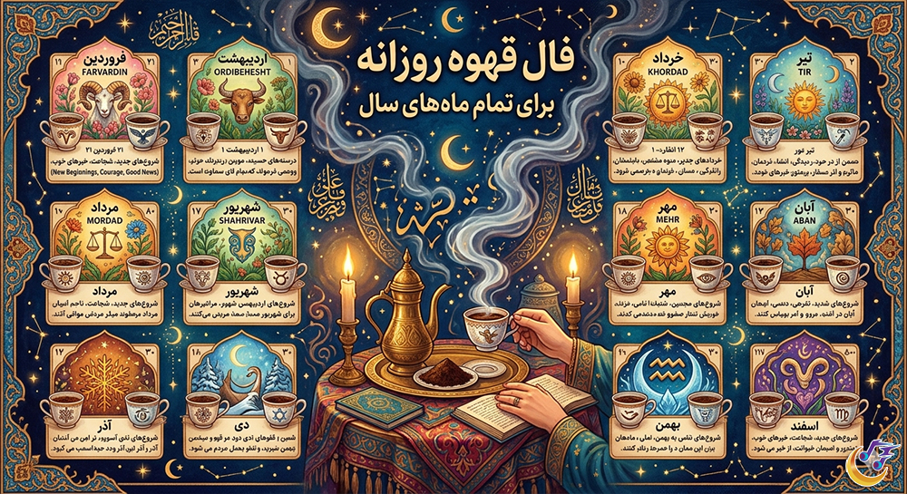 فال قهوه روزانه آنلاین