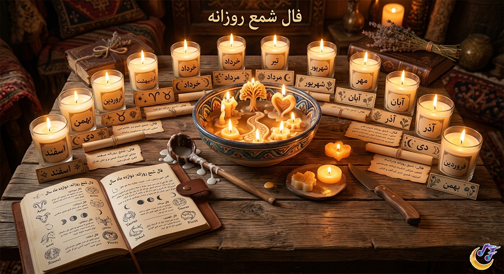 فال شمع روزانه آنلاین