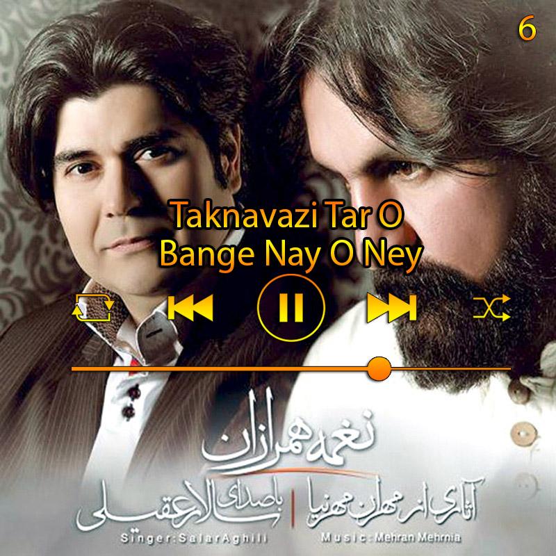 تکنوازی تار و بانگ نای و نی (آلبوم نغمه ی همرازان) 06 سالار عقیلی